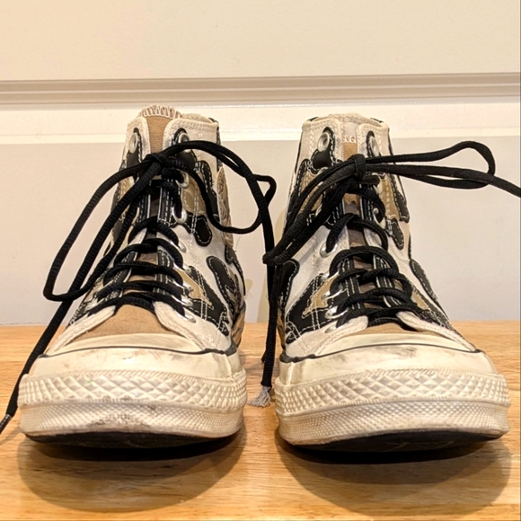 Converse Chuck 70 Unisex Men's 8 High 'Hacked Archive' Sneakers in Nomad Khaki - Picture 6 of 12